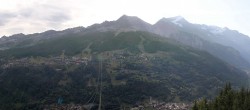 Archived image Webcam Peisey Vallandry - Aerial cableway Vanoise Express 07:00
