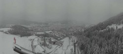Archived image Webcam ski jumping area, Oberstdorf 07:00