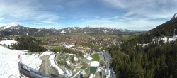 Archiv Foto Webcam Skisprunganlage Oberstdorf 09:00