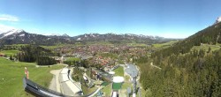 Archiv Foto Webcam Skisprunganlage Oberstdorf 11:00