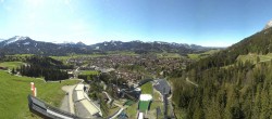 Archiv Foto Webcam Skisprunganlage Oberstdorf 15:00