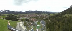 Archiv Foto Webcam Skisprunganlage Oberstdorf 13:00