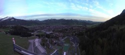Archived image Webcam ski jumping area, Oberstdorf 05:00