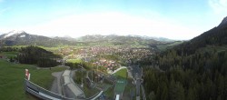 Archiv Foto Webcam Skisprunganlage Oberstdorf 07:00
