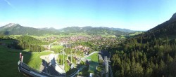 Archived image Webcam ski jumping area, Oberstdorf 07:00
