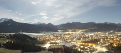 Archived image Webcam ski jumping area, Oberstdorf 01:00