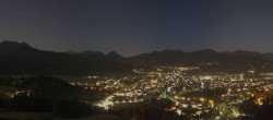 Archiv Foto Webcam Skisprunganlage Oberstdorf 01:00
