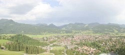 Archiv Foto Webcam Skisprunganlage Oberstdorf 07:00
