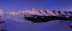 Archived image Webcam Grand Bornand Ski Resort: Top Station Maroly 17:00