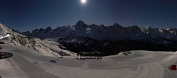 Archiv Foto Webcam Grand Bornand: Bergstation Maroly 23:00