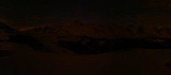 Archiv Foto Webcam Grand Bornand: Bergstation Maroly 03:00