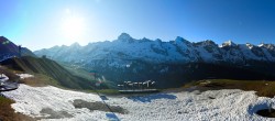 Archiv Foto Webcam Grand Bornand: Bergstation Maroly 08:00