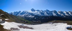 Archiv Foto Webcam Grand Bornand: Bergstation Maroly 10:00