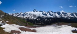 Archiv Foto Webcam Grand Bornand: Bergstation Maroly 12:00