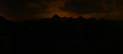 Archiv Foto Webcam Grand Bornand: Bergstation Maroly 23:00