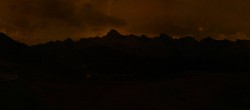 Archiv Foto Webcam Grand Bornand: Bergstation Maroly 23:00