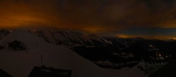 Archived image Webcam Le Gran Bornand - View Mont Lachat 01:00