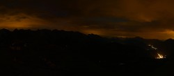 Archived image Webcam Le Gran Bornand - View Mont Lachat 23:00