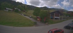 Archived image Webcam Les Saisies - Base station chairlift Chozal 15:00