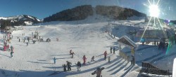 Archived image Webcam Notre Dame de Bellecombe - Base station chairlift Mont Rond 13:00