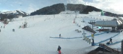 Archived image Webcam Notre Dame de Bellecombe - Base station chairlift Mont Rond 15:00