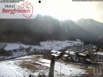 Archiv Foto Webcam Martell - Hotel Bergfrieden 09:00