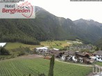 Archived image Webcam Valley Martell, Hotel Bergfrieden 11:00