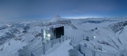 Archiv Foto Webcam Peak Walk Hängebrücke Glacier 3000 05:00