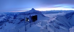 Archiv Foto Webcam Peak Walk Hängebrücke Glacier 3000 06:00