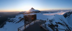 Archiv Foto Webcam Peak Walk Hängebrücke Glacier 3000 05:00