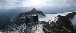 Archiv Foto Webcam Peak Walk Hängebrücke Glacier 3000 07:00