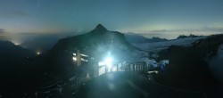 Archiv Foto Webcam Peak Walk Hängebrücke Glacier 3000 01:00