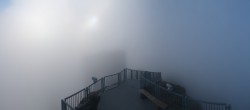 Archiv Foto Webcam Peak Walk Hängebrücke Glacier 3000 06:00