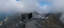 Archiv Foto Webcam Peak Walk Hängebrücke Glacier 3000 17:00