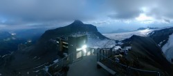 Archiv Foto Webcam Peak Walk Hängebrücke Glacier 3000 23:00