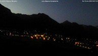 Archiv Foto Webcam Blick von der Kurklinik auf Oberstdorf 03:00