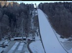 Archiv Foto Webcam Skiflugschanze Oberstdorf 09:00