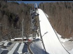 Archiv Foto Webcam Skiflugschanze Oberstdorf 11:00