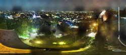 Archiv Foto Webcam Blick vom Schlossberg auf Graz 23:00