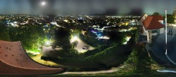 Archiv Foto Webcam Blick vom Schlossberg auf Graz 01:00