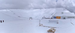 Archiv Foto Webcam Les Deux Alpes: Gletscherskigebiet 13:00