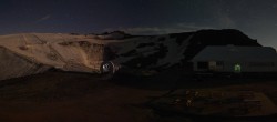 Archived image Webcam Les Deux Alpes (top station chairlift Glacier) 23:00