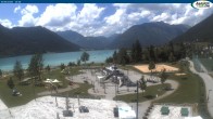 Archiv Foto Maurach: Webcam Atoll Achensee 08:00