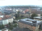 Archiv Foto Webcam Bayreuth: Ausblick vom Rathaus 06:00