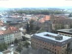 Archiv Foto Webcam Bayreuth: Ausblick vom Rathaus 11:00