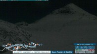 Archiv Foto Webcam Stilfserjoch: Blick auf die Gletscherpisten 23:00
