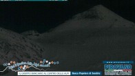Archiv Foto Webcam Stilfserjoch: Blick auf die Gletscherpisten 01:00