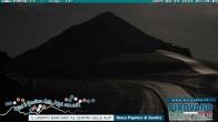 Archiv Foto Webcam Stilfserjoch: Blick auf die Gletscherpisten 01:00