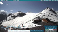Archiv Foto Webcam Trincerone: Blick auf den Gletscher am Stilfser Joch 09:00