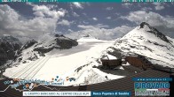 Archiv Foto Webcam Trincerone: Blick auf den Gletscher am Stilfser Joch 11:00